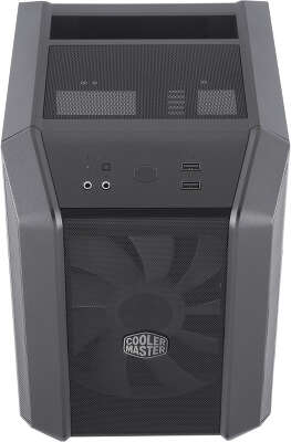 Корпус COOLERMASTER H100 ARGB, серый, mini-ITX, Без БП (MCM-H100-KANN-S01)