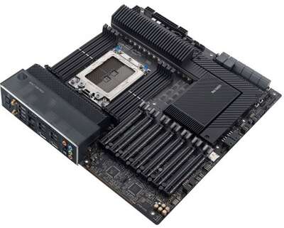 Материнская плата ASUS PRO WS WRX80E-SAGE SE WIFI SWRX8 EATX 8xDDR4 7xPCIEx16 3xM.2 2xUSB-C 10GLAN Wi-Fi 6 {3} (066262)