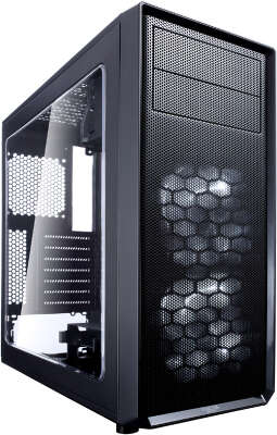 Корпус Fractal Design FOCUS G Window, черный, ATX, Без БП (FD-CA-FOCUS-BK-W)