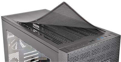Корпус Thermaltake Core X71 TG, Black, w/o PSU, ATX