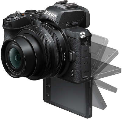 Фотоаппарат Nikon Z50 черный 20.9Mpix 3.2" 4K WiFi EN-EL25
