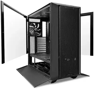 Корпус Lian-Li Lancool III черный без БП ATX 10x120mm 3x140mm 2xUSB3.0 audio bott PSU