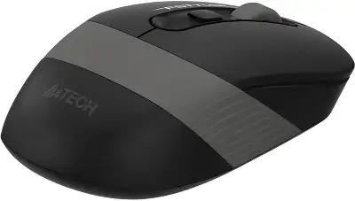 Мышь A4Tech Fstyler FG10S черный/серый оптическая 2000dpi silent беспров. USB для ноутбука 4but (FG10S GREY)