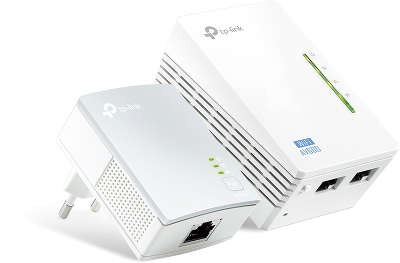 Сетевой адаптер HomePlug AV/WiFi TP-Link TL-WPA4220KIT