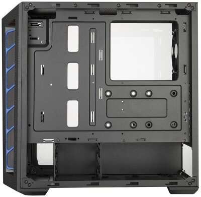 Корпус COOLERMASTER MasterBox MB510L, черный/синий, ATX, Без БП (MCB-B510L-KANN-S03)