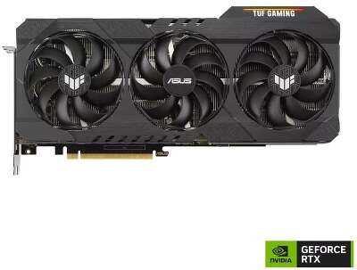 Видеокарта ASUS NVIDIA nVidia GeForce RTX 3060Ti TUF-RTX3060TI-O8GD6X-GAMING 8Gb DDR6 PCI-E HDMI, 3DP