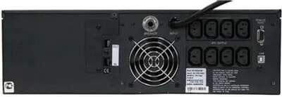 PowerCom King Pro RM KIN-2200AP LCD (3U) ИБП {Line-Interactive, 2200VA/1760W, Rack, 6х С13, Serial+USB, SmartSlot, RS-232} (1152608)