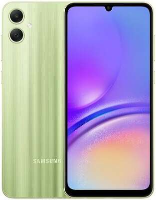 Смартфон Samsung Galaxy A05, MediaTek Helio G85, 4Gb RAM, 64Gb, зеленый (SM-A055FLGDSKZ)
