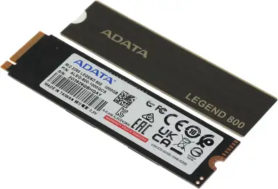 Накопитель SSD A-Data PCIe 4.0 x4 1000GB ALEG-800-1000GCS Legend 800 M.2 2280