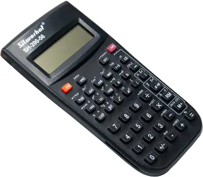 Калькулятор научный Silwerhof SH-200-56 черный 10-разр.