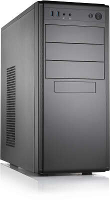 Корпус без блока питания/ Case Foxline FL-886 ATX case, black, w/o PSU, w/2xUSB3.0, w/o pwrcord, w/o FAN