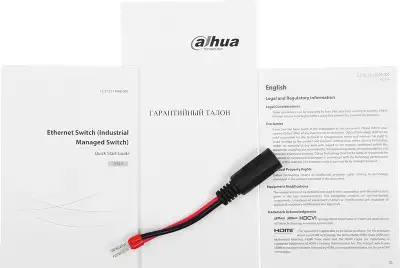 Коммутатор Dahua DH-IS4207-4GT-120 (L2) 2SFP 4PoE 120W управляемый