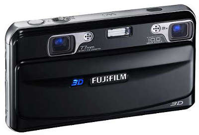 Цифровая фотокамера FujiFilm FinePix Real 3D Black