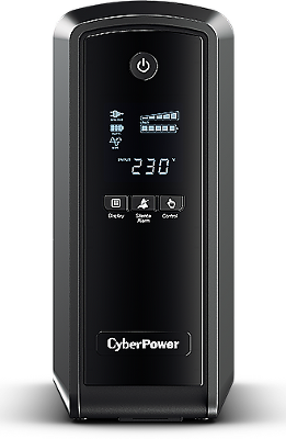 Источник бесперебойного питания Cyberpower CP900EPFCLCD Line-Interactive 900VA/540W USB/RJ11/45 (6 EURO)