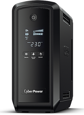 Источник бесперебойного питания Cyberpower CP900EPFCLCD Line-Interactive 900VA/540W USB/RJ11/45 (6 EURO)