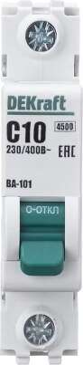 Авт. выкл. 1Р 16А х-ка C ВА-101 4,5кА DEKraft