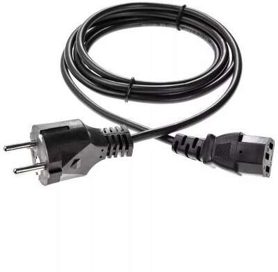 Кабель компьютер - розетка 220V <1.8м> (Европейский стандарт), TELECOM