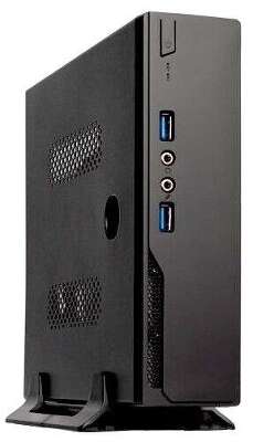 Корпус Foxline FL-104, черный, mini-ITX, 65W (FL-104-AD065-U32-SCR)