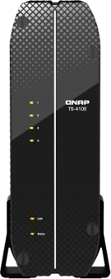Система хранения данных QNAP SMB QC 2.0 GHzCPU/8gb/4 bay 2.5 SSD/2x2.5GbE/1xHDMI/4xUSB 3.2 Gen 2/iSCSI/1xPS/3YW TS-410E-8G-EU-QL