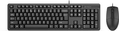 Клавиатура + мышь A4Tech KK-3330S клав:черный мышь:черный USB (KK-3330S USB (BLACK))