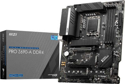 Материнская плата ATX LGA1700 MSI PRO Z690-A DDR4