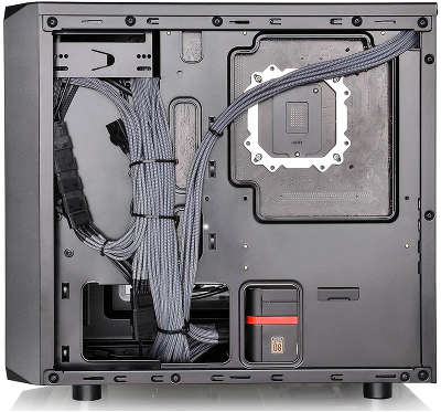 Корпус Thermaltake Versa H15 черный без БП mATX 4x120mm 1xUSB2.0 1xUSB3.0