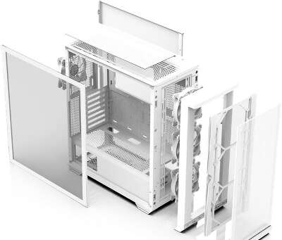 Корпус Zalman Z10 DUO White, белый, ATX, без БП (Z10 DUO White)