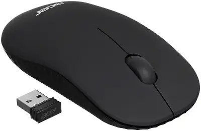Клавиатура + мышь Acer OKR030 клав:черный мышь:черный USB беспроводная slim Multimedia (ZL.KBDEE.005)