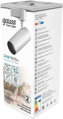 Светильник Gauss TR070 4000K цв.св.:белый нейтральный белый