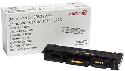 XEROX 106R02778 Тонер-картридж для  Phaser 3052/3260/ WC 3215/3225 3K, черный