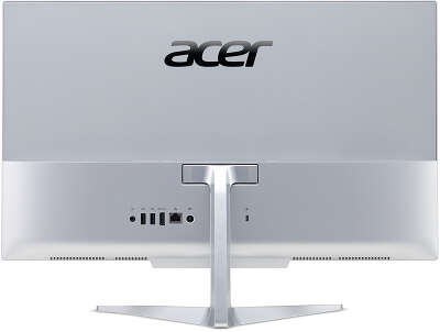 Моноблок Acer Aspire C24-320 23.8" FHD A9 9425/4/256 SSD/R R5/WF/BT/Cam/Kb+Mouse/W10,серебристый