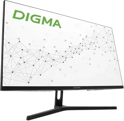 Монитор Digma 27" DM-MONB2702 черный IPS LED 5ms 16:9 HDMI матовая 250cd 178гр/178гр 2560x1440 75Hz DP 2K 5.3кг