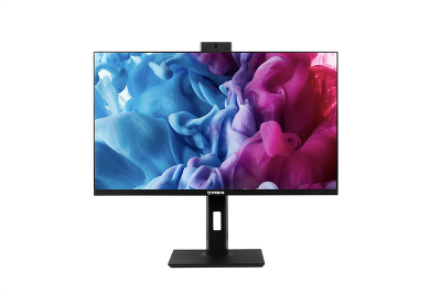 Монитор 23.8'' IRBIS SMARTVIEW 24 LED Monitor 1920x1080 16:9 IPS 300 cd/m2 1000:1 3ms 178°/178° VGA HDMI DP USB Audio out 100Hz Tilt Height Swivel Pivot Camera 5mp Speak внутр. Бп Black 3y (China)