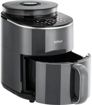 Аэрогриль Kitfort КТ-8155 4.5л 1500Вт серый