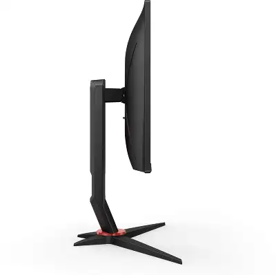 Монитор AOC 23.8" Gaming 24G2SPU черный/красный IPS LED 16:9 HDMI M/M матовая HAS Piv 300cd 178гр/178гр 1920x1080 165Hz FreeSync Premium VGA DP FHD USB 4.41кг