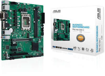 Материнская плата mATX LGA1700 ASUS PRO H610M-C-CSM
