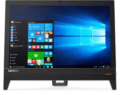 Моноблок Lenovo IdeaCentre 310-20IAP 19.5" J4205/4/500/HDG505/WiFi/BT/CAM/DOS/Kb+Mouse, черный