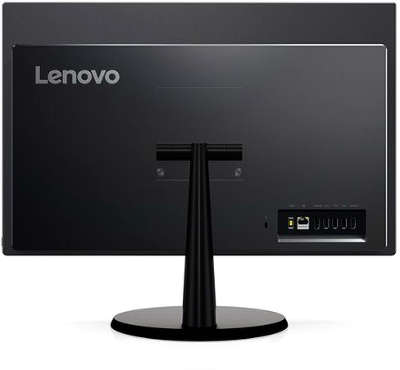 Моноблок Lenovo V510z 23" FHD i3-7100T/4/1000/HDG630/DVDRW/CR/WF/BT/CAM/Kb+Mouse/noOS, темно-серый