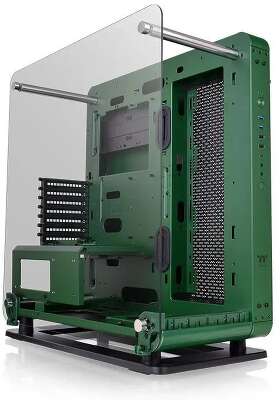 Корпус Thermaltake Core P6 TG Racing Green, черный/зеленый, ATX, Без БП (CA-1V2-00MCWN-00)