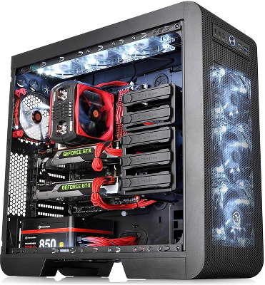 Корпус Thermaltake Core V51 Black w/o PSU,Window,CA-1C6-00M1WN-00