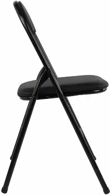 Стул Brabix Golf CF-007 комплект 4шт искусственная кожа черный металл черный на ножках (533032)