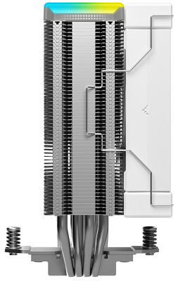Кулер для процессора DEEPCOOL AK400 DIGITAL SE WH LGA1700/1200/115X/AM5/AM4 (18шт/кор, TDP 220W, PWM, Fan 120mm, 4 тепл. трубки, ARGB, белый) RET (R-AK400-WHADMN-GJD)