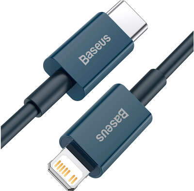 Кабель Baseus Superior 20W USB-C to Lightning, 1 м, Blue [CATLYS-A03]