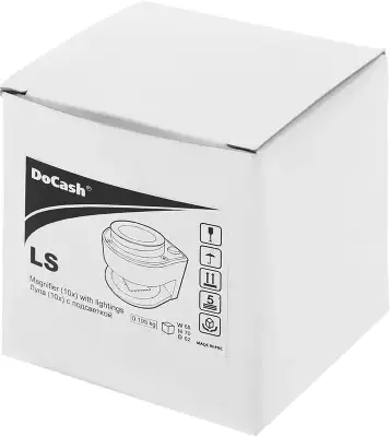 Детектор банкнот DoCash LS просмотровый АКБ (15041)