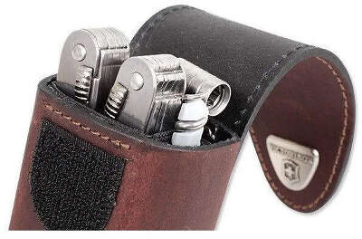 Мультитул Victorinox SwissTool Spirit X (3.0235.L) 105мм 35функц. мини-отвертка/штопор/набор бит/чехол кожаный серебристый карт.коробка