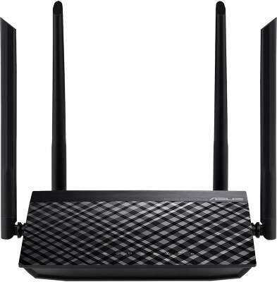 Wi-Fi роутер ASUS RT-AC1200v2, 802.11a/b/g/n/ac, 2.4 / 5 ГГц