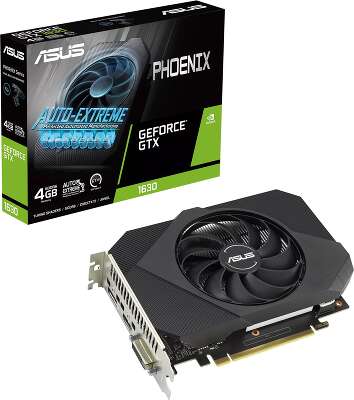 Видеокарта ASUS NVIDIA nVidia GeForce GTX 1630 4Gb DDR6 PCI-E DVI, HDMI, DP