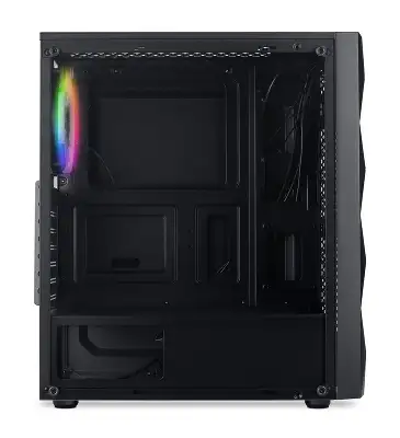 Корпус GMNG OGC-G110 черный без БП ATX 5x120mm 2xUSB2.0 1xUSB3.0 audio bott PSU