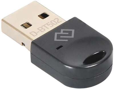 Адаптер USB Digma D-BT502 BT5.0+EDR class 1.5 20м черный