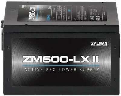 Zalman <LX> ZM600-LXII <600W, ATX12V v2.3, APFC, 12cm Fan, Ret>